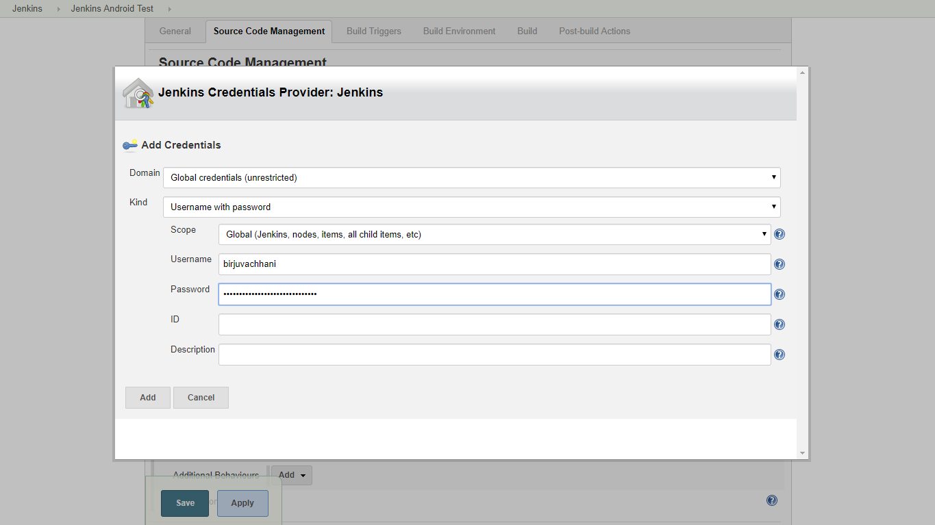 Jenkins Credentials Provider