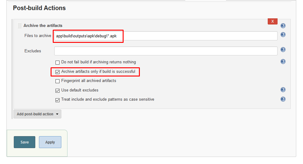 Jenkins: Archive the Artifacts
