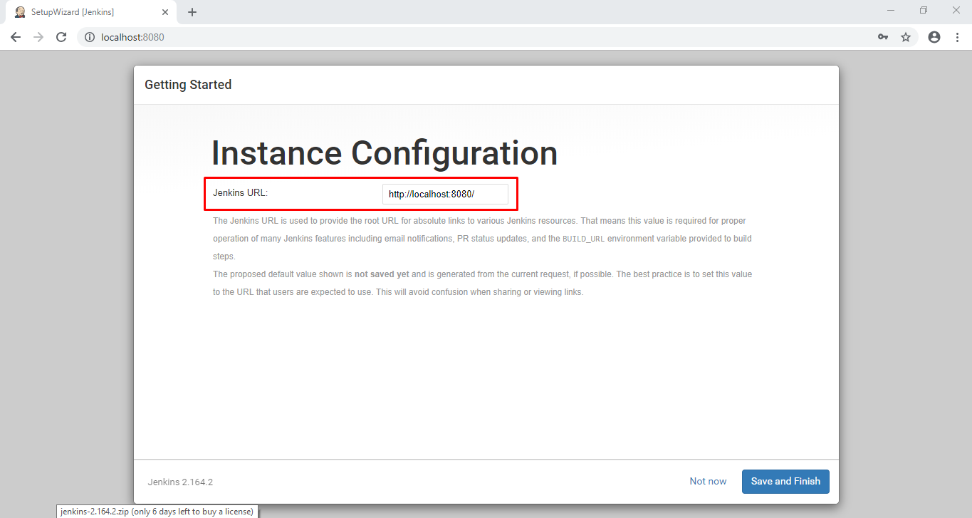 Instance Configuration
